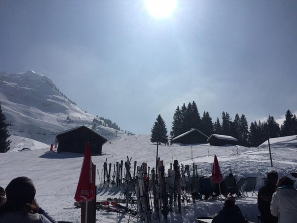 Magnificent Chalet On The Mountain Slopes Ле-Гет Экстерьер фото
