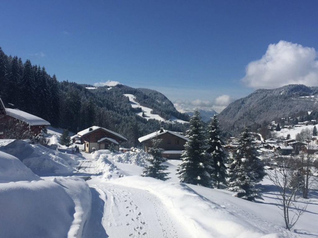 Magnificent Chalet On The Mountain Slopes Ле-Гет Экстерьер фото